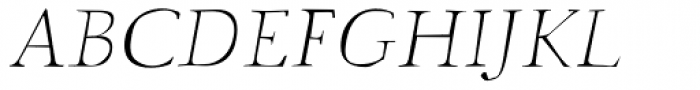 Godlike Italic Font UPPERCASE