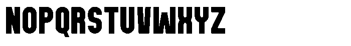 Godrop Font UPPERCASE
