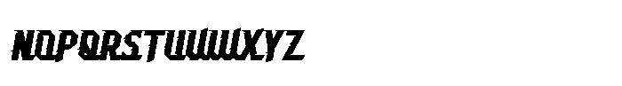 Godsprint Fast Regular Font UPPERCASE