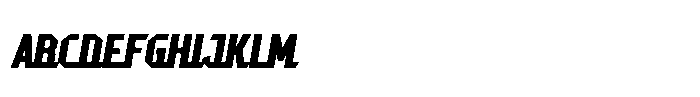 Godsprint Regular Font UPPERCASE