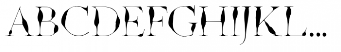 Godwit Serif Font UPPERCASE
