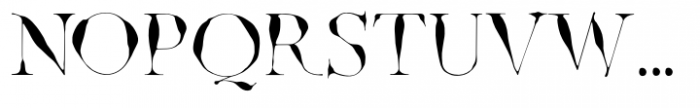 Godwit Serif Font UPPERCASE