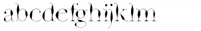 Godwit Serif Font LOWERCASE