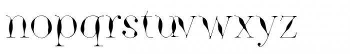 Godwit Serif Font LOWERCASE