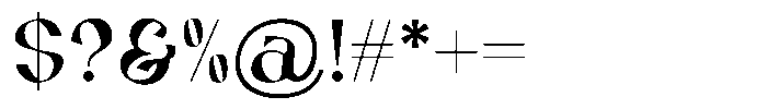 Gofannon Font OTHER CHARS