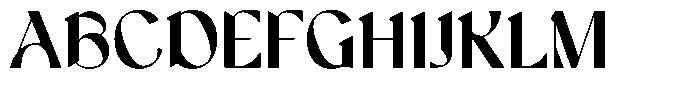 Gofannon Font UPPERCASE