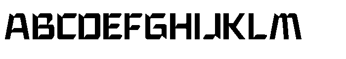 Gofay Micsoty  Regular Font UPPERCASE