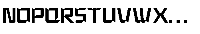 Gofay Micsoty  Regular Font UPPERCASE