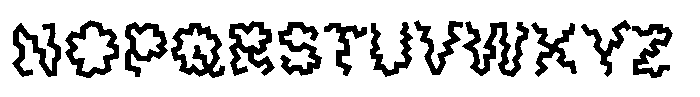 Gofue Font UPPERCASE