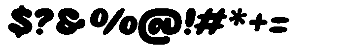 Gogo Mumbo Regular Font OTHER CHARS