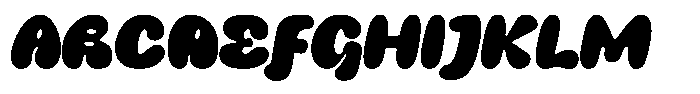 Gogo Mumbo Regular Font UPPERCASE