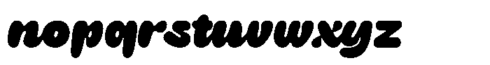 Gogo Mumbo Script Font LOWERCASE