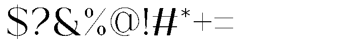 Gohdtail Font OTHER CHARS