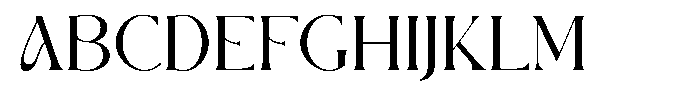 Gohdtail Font UPPERCASE