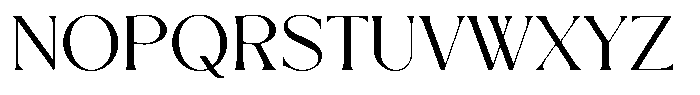 Gohdtail Font UPPERCASE