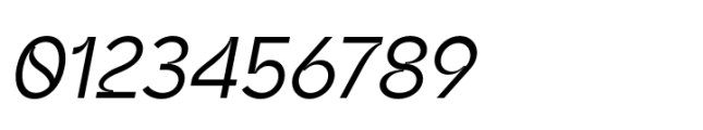 Goia Display Regular Italic Font OTHER CHARS