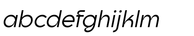 Goia Display Regular Italic Font LOWERCASE