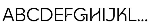 Goia Display Regular Font UPPERCASE