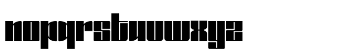 Gokan Medium Font LOWERCASE