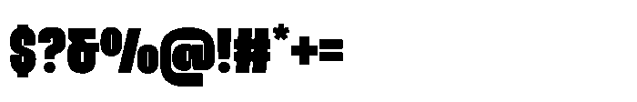 Goken Font OTHER CHARS