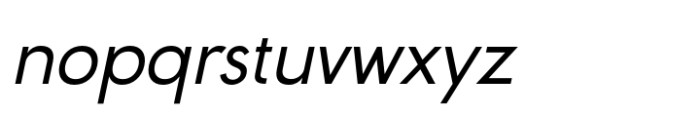 Golane Italic Font LOWERCASE