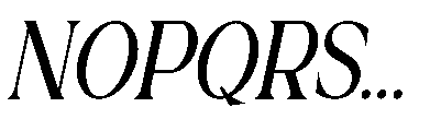 Gold Bachelor Italic Font UPPERCASE