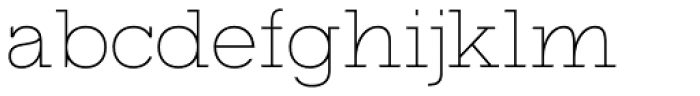 Gold ExtraLight Font LOWERCASE