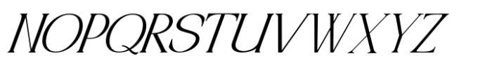 Golden Cosmic Italic Font UPPERCASE