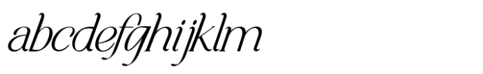 Golden Cosmic Italic Font LOWERCASE