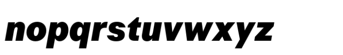 Golden Decades Heavy It Font LOWERCASE
