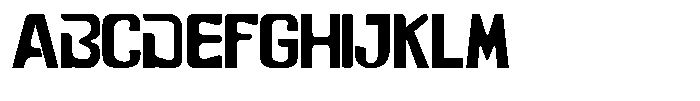 Golden Flute Black Font UPPERCASE