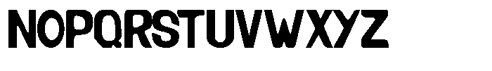 Golden Flute Black Font UPPERCASE