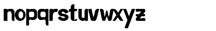 Golden Flute Black Font LOWERCASE