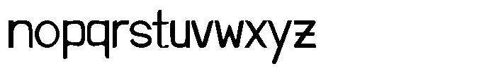 Golden Flute Thin Font LOWERCASE