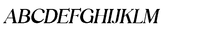 Golden Heritage Italic Font UPPERCASE