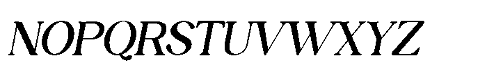 Golden Heritage Italic Font UPPERCASE
