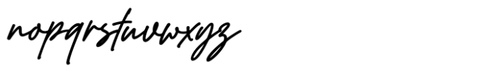 Golden Hopes Bold Font LOWERCASE