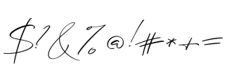 Golden Pair Duo Script Ex1 Font OTHER CHARS
