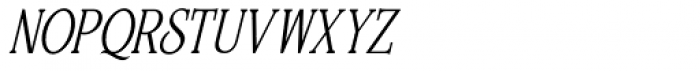 Golden Signer Serif Italic Font LOWERCASE