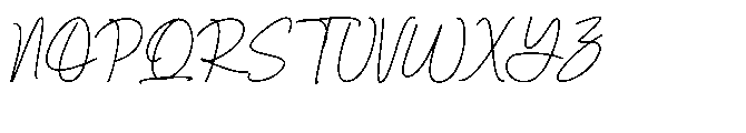Golden Storyline Font UPPERCASE