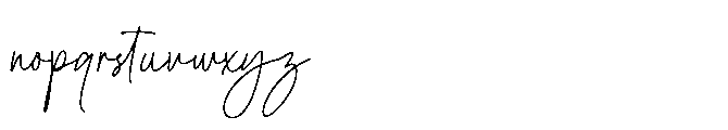 Golden Storyline Font LOWERCASE