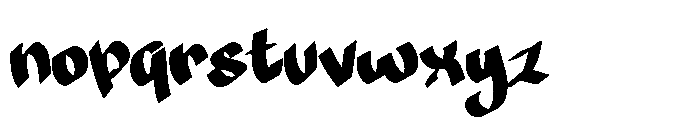 Golden Summer Font LOWERCASE