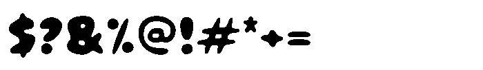 Golden Tropic Font OTHER CHARS