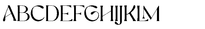 Goldens Font UPPERCASE