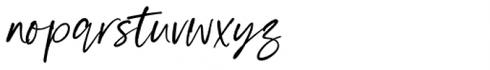 Goldney Regular Font LOWERCASE