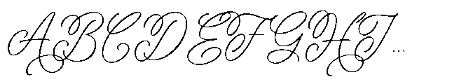 Goldshow Font UPPERCASE