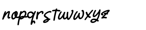 Goldyaks Italic Font LOWERCASE