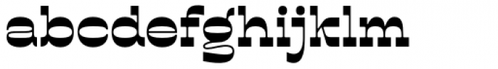 Golemi Display Regular Font LOWERCASE