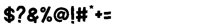 Golera Boldise Regular Font OTHER CHARS