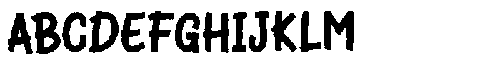 Golera Boldise Regular Font UPPERCASE